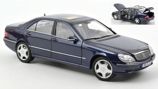 Norev - MERCEDES S55 AMG 2000 BLUE METALLIC 1:18 - Cod. NV183817