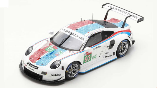 Spark Model - PORSCHE 911 RSR N.93 3rd LMGTE PRO CLASS LM 2019 PILET-BAMBER-TANDY 1:18 - Cod. S18436