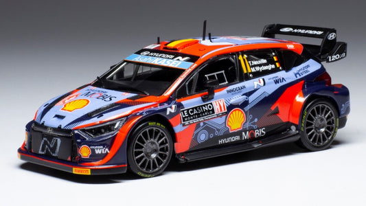 Ixo Model - HYUNDAI i20 N WRC N.11 RALLY MONTE CARLO 2022 NEUVILLE/WYDAEGHE 1:43 - Cod. RAM835