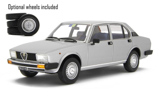 Laudo Racing - ALFA ROMEO ALFETTA 2.0 L 1978 SILVER 1:18 - Cod. LM154C