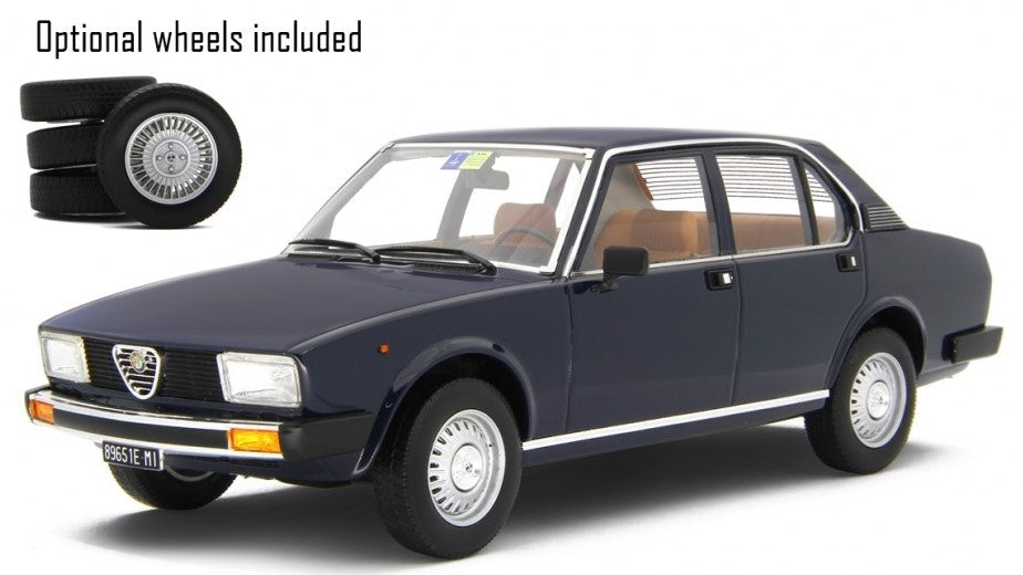 Laudo Racing - ALFA ROMEO ALFETTA 2.0 L 1978 BLUE 1:18 - Cod. LM154B