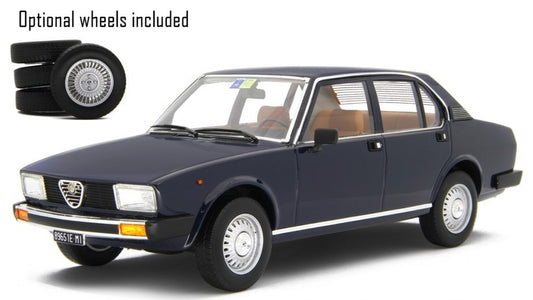 Laudo Racing - ALFA ROMEO ALFETTA 2.0 L 1978 BLUE 1:18 - Cod. LM154B