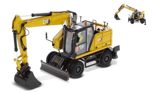 Diecast Master - CAT M318 WHEELED EXCAVATOR 1:50 - Cod. DM85956