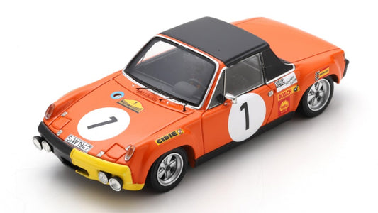 Spark Model - PORSCHE 914/6 N.1 WINNER MARATHON DE LA ROUTE 1970 LARROUSSE-MARKO-HALDI - Cod. S2864