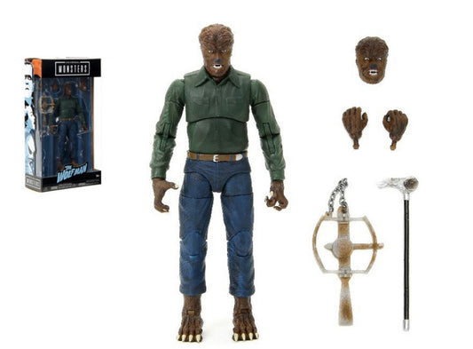 Jada Toys - MONSTERS THE WOLFMAN FIGURE METALS SERIES cm 15 - Cod. JADA51018