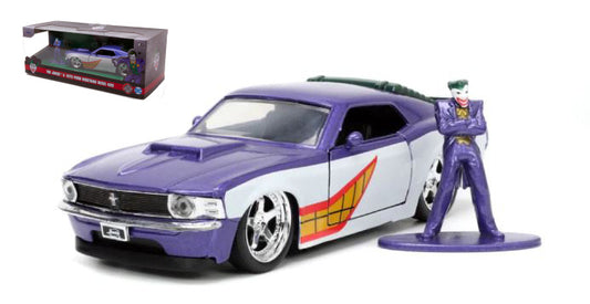 Jada Toys - FORD MUSTANG BOSS 429 1970 THE JOKER WHITE/PURPLE 1:32 - Cod. JADA53004