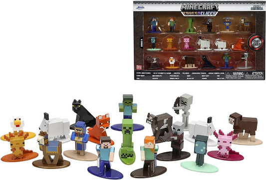 Jada Toys - "MINECRAFT" METAL NANO FIGURES 18 PACK ASSORTMENT WAVE 8 - Cod. JADA65008