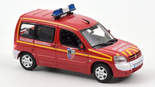 Norev - CITROEN BERLINGO 2004 POMPIERS CECOURS MEDICAL 1:43 - Cod. NV155722