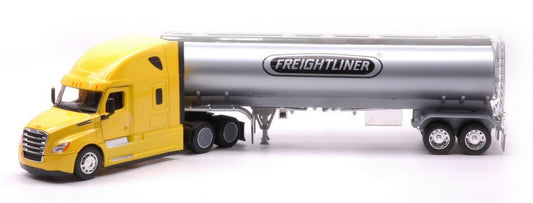 Welly - FREIGHTLINER CASCADIA YELLOW OIL TANKER 1:32 - Cod. WE32697W