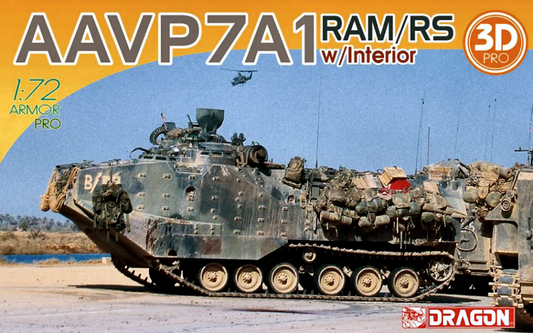 Dragon - AAVP7A1 RAM/RS W/INTERIOR KIT 1:72 - Cod. D7619