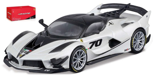Burago - FERRARI FXX-K EVO N.70 2017 WHITE 1:43 - Cod. BU36311