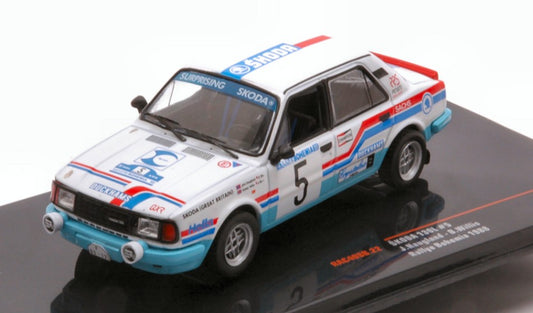 Ixo Model - SKODA 130 L N.5 RALLY BOHEMIA 1988HAUGLAND/WILLIS 1:43 - Cod. RAC408B.22