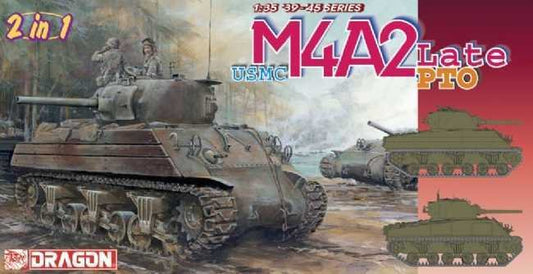 Dragon - U.S.MARINES M4A2(W) (PTO) KIT 1:35 - Cod. D6462