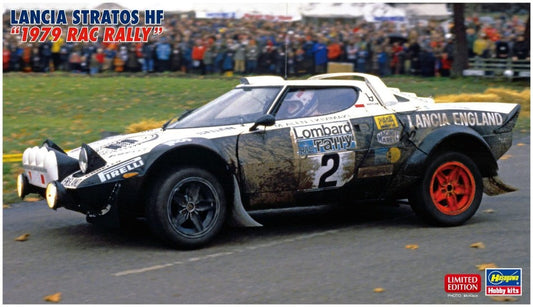 Hasegawa - LANCIA STRATOS HF 1979 RAC RALLY KIT 1:24 - Cod. HA20598