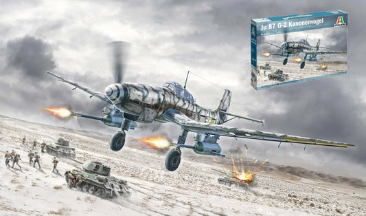 Italeri - JUNKER JU-87G2 KANNONENVOGEL KIT 1:72 - Cod. IT1466
