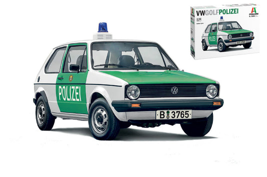 Italeri - VW GOLF POLIZEI KIT 1:24 - Cod. IT3666