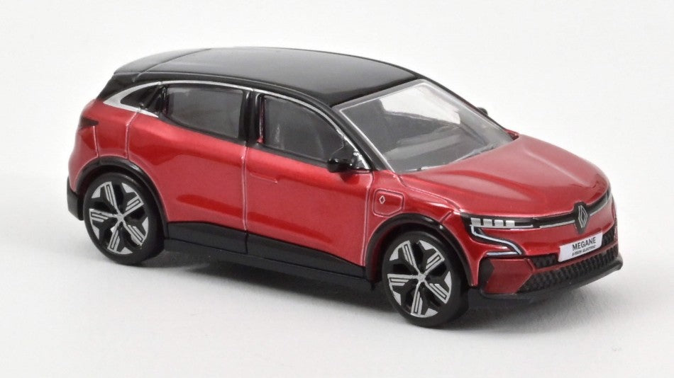 Norev - RENAULT MEGANE E-TECH 100% ELECTRIC 2022 FLAME RED & BLACK 1:64 - Cod. NV310928
