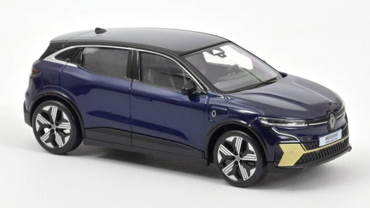 Norev - RENAULT MEGANE E-TECH 100% ELECTRIC 2022 MIDNIGHT BLUE & BLACK 1:43 - Cod. NV517922