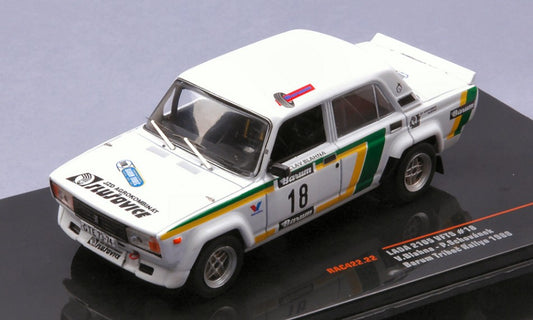 Ixo Model - LADA 2105 VFTS N.18 TRIBEC RALLY 1988BLAHNA/SCHOVANEK 1:43 - Cod. RAC422