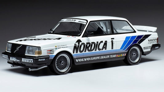 Ixo Model - VOLVO 240 TURBO N.1 ETCC BRUNN 1986CECOTTO/OLOFSSON 1:18 - Cod. 18RMC087.20