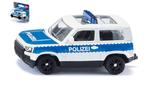 Siku - LAND ROVER POLIZIA BLISTER 78x36x35 - Cod. SK1569