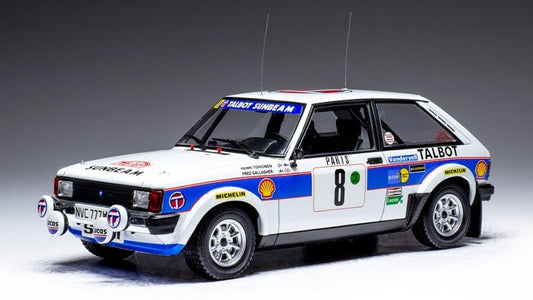 Ixo Model - TALBOT SUNBEAM LOTUS N.8 RALLY MONTE CARLO 1981 TOIVONEN/GALLAGHER1:24 - Cod. 24RAL023B