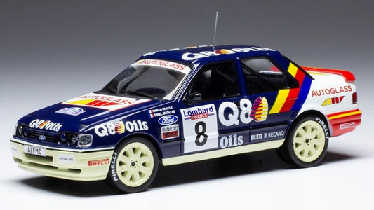 Ixo Model - FORD SIERRA RS COSWORTH N.8 RALLY RAC LOMBARD 1991 DELEC./GRATALOUP 1:43 - Cod. RAC405A