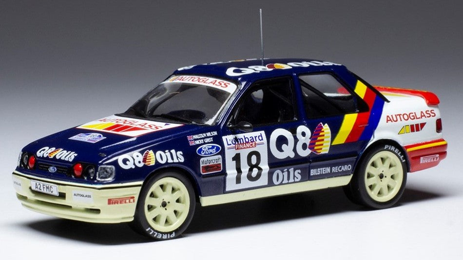 Ixo Model - FORD SIERRA RS COSWORTH N.18 RALLY RAC LOMBARD 1991 WILSON/GRIST 1:43 - Cod. RAC405B