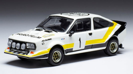 Ixo Model - SKODA MTX 160 N.1 RALLY WM PRIBRAM 1984 BLAHNA/SCHOVANEK 1:43 - Cod. RAC416C