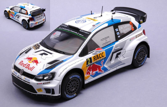 Ixo Model - VW POLO R N.2 RALLY WM 2014 LATVALA/ANTTILA 1:24 - Cod. 24RAL018B
