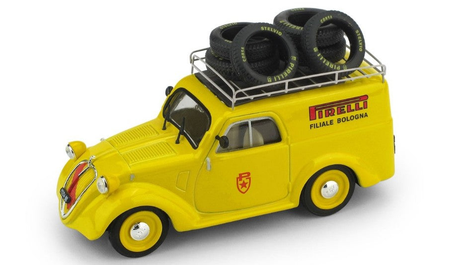 Brumm - FIAT 500 C FURGONCINO ASSISTENZA PIRELLI 1950 REPRO 1:43 - Cod. BM0492