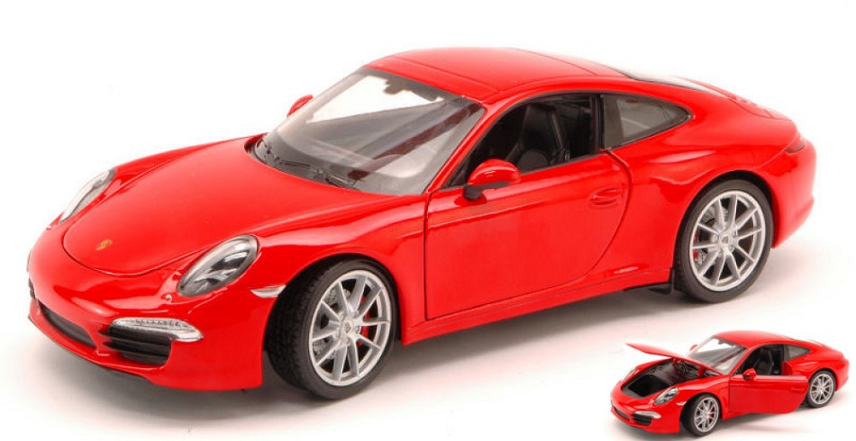 Welly - PORSCHE 911 CARRERA S (991) 2012 RED 1:24 - Cod. WE0211
