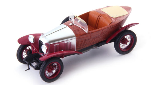 Autocult - AMILCAR CGS 3 SKIFF 1925 SILVER/RED 1:43 - Cod. ATC01019