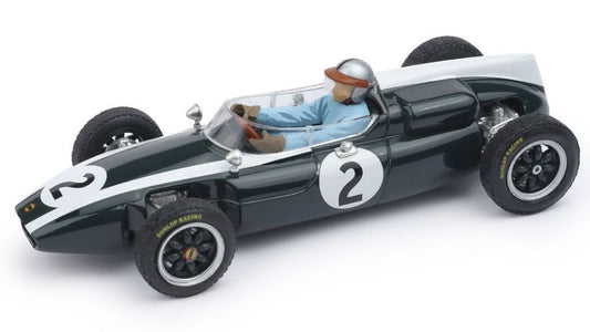 Brumm - COOPER T53 N.2 4th GR.BRITAIN GP 1960 BRUCE MC LAREN W/PILOTE 1:43 - Cod. BM0299CH