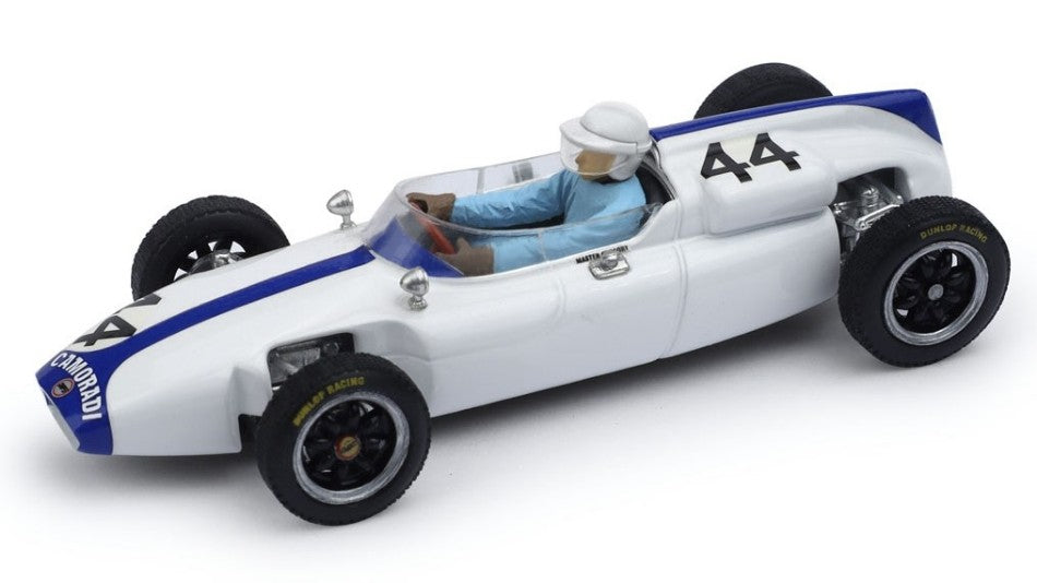 Brumm - COOPER T53 N.44 BELGIUM GP 1961 MASTEN GREGORY W/PILOTE 1:43 - Cod. BM0526CH