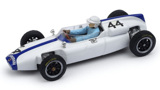 Brumm - COOPER T53 N.44 BELGIUM GP 1961 MASTEN GREGORY W/PILOTE 1:43 - Cod. BM0526CH