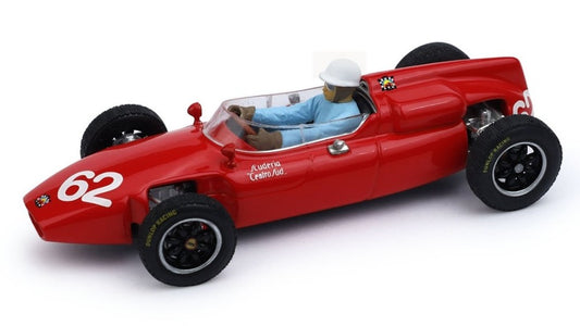 Brumm - COOPER T53 N.62 ITALY GP 1961 LORENZO BANDINI W/PILOTE 1:43 - Cod. BM0527CH