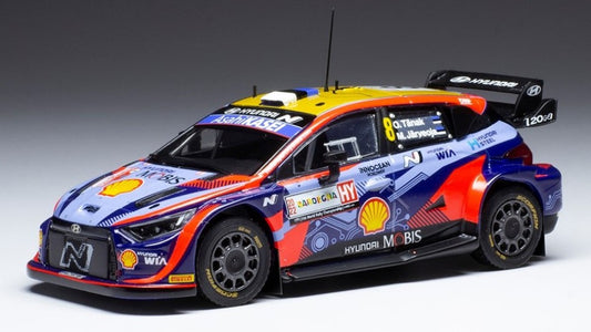 Ixo Model - HYUNDAI i20 N.8 RALLY SARDEGNA 2022 TANAK/JARVEOJA 1:43 - Cod. RAM853