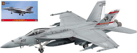 Hasegawa - F/A-18E SUPER HORNET VFA-87 GOLDEN WARRIORS KIT 1:72 - Cod. HA02417