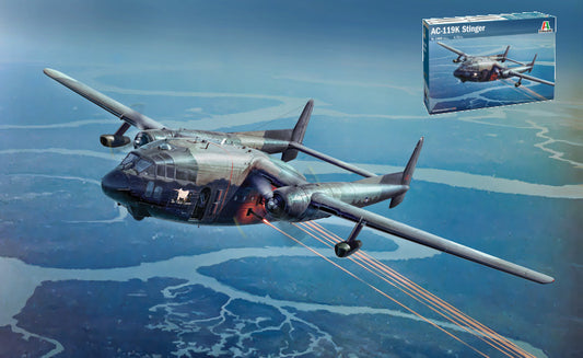 Italeri - AC-119K STINGER KIT 1:72 - Cod. IT1468