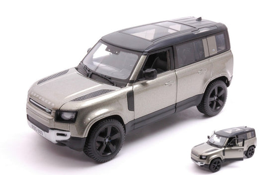 Burago - LAND ROVER DEFENDER 110 2022 GREEN METALLIC 1:24 - Cod. BU21101GR
