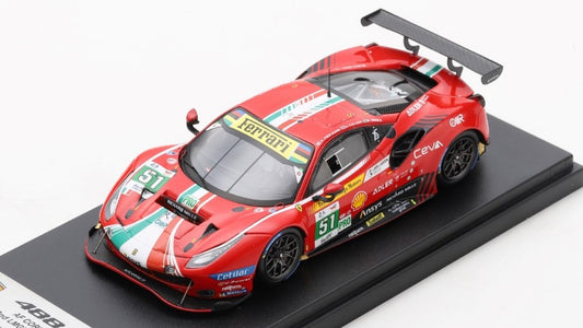 Looksmart - FERRARI 488 GTE EVO AF CORSE N.51 2nd LMGTE 2022 P.GUIDI/CAL./SERRA 1:43 - Cod. LSLM139