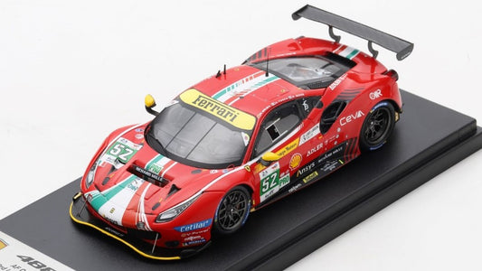 Looksmart - FERRARI 488 GTE EVO AF CORSE N.52 3rd LMGTE 2022 MOLINA/FUOCO/RIGON 1:43 - Cod. LSLM140
