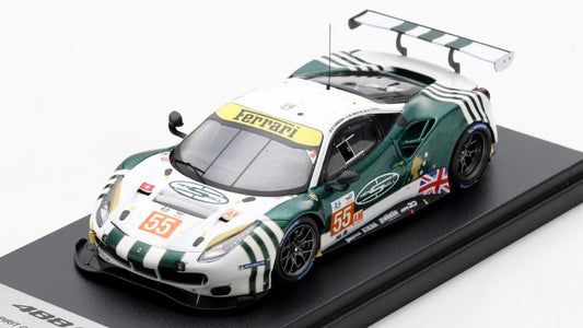 Looksmart - FERRARI 488 GTE EVO SPIRIT OF R.N.55 LM 2022 CAMER./GRIFFIN/PEREL 1:43 - Cod. LSLM144