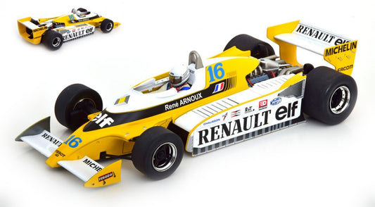 Modelcargroup - RENAULT RS10 N.16 BRITAIN GP 1979 R.ARNOUX 1:18 - Cod. MCG18617