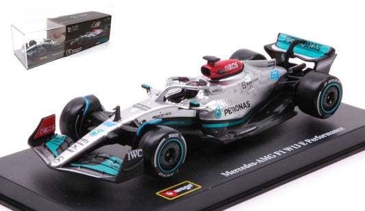 Burago - MERCEDES F1 W13E N.63 2022 GEORGE RUSSELL SIGNATURE 1:43 - Cod. BU38066R