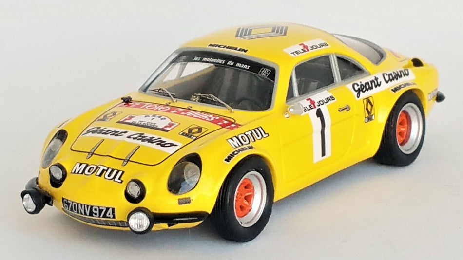 Trofeu - ALPINE A110 TOUR DE LA REUNION 1979 BEGUIN/OZOUX 1:43 - Cod. TFRRFR55