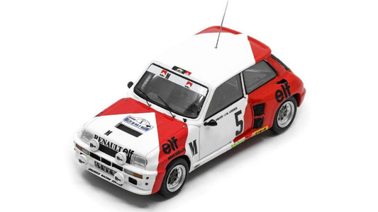 Spark Model - RENAULT 5 TURBO N.5 RALLY DU VAR 1982 A.PROST-J-M.ANDRIE' 1:43 - Cod. SF197