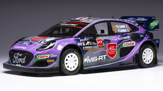 Ixo Model - FORD PUMA RALLY 1 N.7 RALLY ACROPOLIS 2022 LOUBET/LANDAIS 1:18 - Cod. 18RMC138