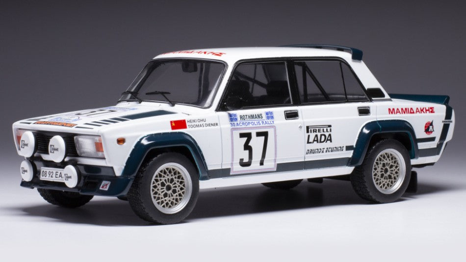 Ixo Model - LADA 2105 VFTS N.37 RALLY ACROPOLIS 1983 OHU/DIENER 1:18 - Cod. 18RMC145